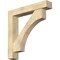Ekena Millwork Westlake Block Rough Sawn Bracket w/ Offset Brace, Douglas Fir, 8"W x 46"D x 46"H BKT0806X46X46WTL05RDF - alternate 1